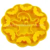 Envío Mismo Día, Directo del Fabricante, Plato Alimentador Lento para Mascotas, Vajilla para Mascotas de Silicona de Grado Alimenticio, Plato para Perro, Plato para Perro Alimentador Lento de Calabaza
