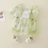 Gran Venta de Mamelucos de Verano para Bebés, Delgados, Cómodos y Transpirables, Ropa Larga para Gatear para Bebés Niños y Niñas, Ropa para Exteriores al por Mayor