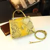 Bolso de Mano para Mujer 2026 Lujo Ligero Moda Patrón de Serpiente Bolso Cruzado con un Toque de Alta Gama, Diseño Único, Bolso de Hombro de Moda para Mujeres