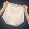 Ropa interior de mujer sin costuras cintura alta pantalones de plástico ligeros camisa morada fondo de entrepierna antibacterial con alcohol alta elasticidad abdomen reductor bragas color piel para mujer