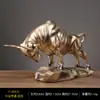Esfera de Cristal de Transferencia de Lujo Ligero Adornos Pequeños de Alce Sala de Estar Mueble de TV Gabinete de Vino Vestíbulo Decoraciones para Casa de Inauguración