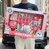 Casa de juegos para niños simulación de cocina comida juguetes de cocina niños y niñas agencia de intercambio de puntos inscripción caja de regalo traje