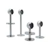 Hujian Soporte Fijo de Acero Inoxidable 304 para Barra de Ropa de Armario Base para Barra de Secado Tubo Redondo Colgador de Barra de Toalla