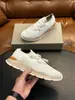 Tênis de Malha com Couro Genuíno Masculino Primavera 2026 Sapatos Casuais Respiráveis da Moda Tendência Transfronteiriça Leves para o Dia a Dia Masculinos