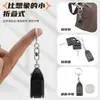 Cortador de Unhas Criativo de Aço Inoxidável com Tampa Articulada Transformers Multifuncional com Chaveiro Micro Mini Dobrável