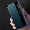 Para funda de teléfono Samsung S21FE Funda de cuero Samsung s21fe todo incluido de cuero liso anticaídas con ventana protectora