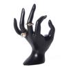 Soporte para anillos de mano OK, expositor de joyas de resina para pulseras, soporte para anillos, estante para guardar joyas, accesorios para exhibir joyas