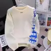Suéter Grueso para Hombre Nueva Temporada Otoño e Invierno Versión Coreana Moderno Holgado Tejido Japonés Estilo Ins Hong Kong Suéter Holgazán