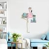 Criativo ins estilo quarto infantil Flamingo personalidade adesivos de parede quarto sala de estar fundo proteção ambiental adesivos à prova d'água atacado