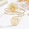 Pulseira Aberta de Braço Estilo Europeu e Americano Transfronteiriça, Pulseira de Nicho Fashion e Tendência, Joia Minimalista Elegante e Sofisticada