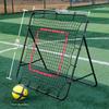 Treinamento de futebol rebote rede de rebote rede multi-função passando único auxiliar equipamento de treinamento de futebol gol de rebote