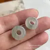 Colgante de Paz de Aventurina, Anillo de Paz de Jade Seda Dorada, Colgante de Jade con Forma de Donut, Colgante al por Mayor para Accesorios de Joyería DIY