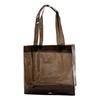 Bolsa Tote Sinfonia de PVC a Laser Transparente Jelly Bag Bolsa de Praia Impermeável Mais Fácil de Combinar Bolsa para Presente Logotipo Personalizado