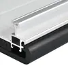 Tira de Sellado de Goma Tipo Ranura Especializada para Puertas Industriales, Sellado Impermeable, Soporta Diseños Personalizados