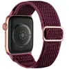 Adecuado para Correa de Apple iWatch Trenzada de Nylon Elástica Hebilla Deslizante Bucle Ultra2 Correa de Apple Watch