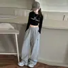 Pantalones Geniales Estilo Urbano Hipster para Niñas Otoño 2025 Nuevo Pantalones de Chándal Banana Niñas Principios de Otoño Elegantes Modernos de Moda