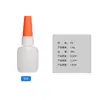 Botella de Pegamento Especial Shenluo 502 Agente de Soldadura Botella Vacía con Boca Puntiaguda para Dispensar Pegamento Botella de Plástico Resistente a la Corrosión 5-50 ml