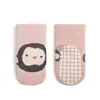 Meias de Chão para Bebê para Outono e Inverno, Sola de Borracha Antiderrapante para Uso Interno, Proteção contra Frio, Design Fofo de Desenho Animado, Meias para Crianças Pequenas para Meninos e Meninas