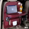 Bolsa de armazenamento para encosto de banco de carro, bolsa de armazenamento multifuncional para mesa de jantar de carro, bolsa de pendurar, suprimentos de decoração para carro, frete grátis