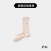 Calcetines apilados para niños, calcetines de tubo de verano con lazo, calcetines de primavera y otoño, estilo universitario, zapatos Mary Jane pequeños de cuero, calcetines Zhuji al por mayor