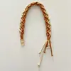 Correa de Repuesto para Bolso de Cuerda Trenzada Hecho a Mano, Accesorios de Cadena para Bolsos, Correa para el Cuello, Correa para el Hombro, Cadena, Correa de Bolso de Cuerda de Poliéster