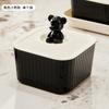 HD Acessível Luxo High-End Bandeja de Lanches Lanche Mesa de Centro Sala de Estar Exquisita Caixa de Frutas Secas de Plástico Doméstica Bandeja de Frutas Secas de Alto Valor