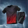 Trajes Deportivos para Hombres y Mujeres, Verano de Secado Rápido Hielo Seda Manga Corta Pantalones Cortos, Camisetas, Baloncesto, Fútbol, Correr, Ropa de Playa