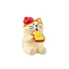 Ímã de Geladeira Gato Fofo Estilo Japonês Ins Alto Valor Magnético 3D Pão Assando Bolo Decoração de Cozinha Metabo
