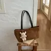 Bolsa Tote Casual Retrô Transfronteiriça Feminina 2026 Novo Estilo Bolsa de Ombro Único Grande Capacidade Bolsa de Axila Sensação Relaxada Bolsa para o Dia a Dia