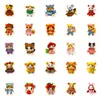 Transfronterizo Nuevo 50 Osito de Peluche Dibujos Animados Pegatinas Lindas Sin Repetir Teléfono Móvil Cuaderno Decorativas Impermeables Pegatinas