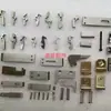Accesorios para enrollado a máquina planos KN95: tijeras de garra, pasador de cobre, pieza de resorte, cortador, bloque de bobinado, conector, disco