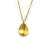 Collar de lujo estilo francés con cadena de clavícula de acacia con incrustaciones de diamantes, de acero de titanio y oro de 18 quilates, resistente a la decoloración, de alta calidad, para mujer.