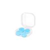 Outlet de Fábrica Protetores Auriculares de Silicone à Prova d'Água para Natação, Dormir, Estudo, com Formato, Isolamento Acústico, Pacote com 4