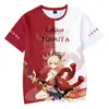 2024 Nuevo Fabricantes Transfronterizo Camiseta 3D Casual para Hombre Manga Corta Camiseta Estampada 3D Original God