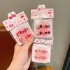 Pegatinas de Manicura de Dibujos Animados para Niños, Parches de Uñas Postizas para Mujeres, Pegamento de Gelatina, Uñas Portátiles Cortas Desmontables, Juguetes para Uñas, Regalos