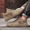 Novos Sapatos Masculinos de Comércio Exterior 2026 Nova Primavera Tendência Preto Sapatos Casuais Sola Fina Moda Retro Tênis de Trabalho