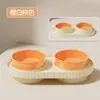 Tigela para Gato, Tigela de Ração para Gato, Tigela de Comida e Água para Gato, Tigela Dupla, Tigela para Cachorro, Tigela de Água Potável, Tigela de Uso Duplo # # Animais de Estimação