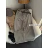 Jeans de Pierna Ancha Su Xinlan/YOUMO Estilo Coreano Otoño/Invierno con Estampado de Terciopelo Versátiles Adelgazantes Tipo Guadaña 95326-1 con Cinturón
