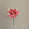 Casamento Estilo Chinês Estilo Vermelho Decoração de Guia de Estrada Arranjo de Flores Artificiais Flor de Teto Cerimônia de Noivado Arranjo de Banquete Arte com Flores Artificiais de Casamento