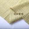 Tela de Encaje Jacquard Elástico de Poliuretano con Lunares Tela Base Bordada Absorción de Humedad Rejillas de Escalera Tejido de Encaje de Punto por Urdimbre