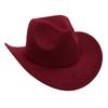 AliExpress chapéu infantil simples chapéu de cowboy liso chapéu de Jazz para apresentação chapéu infantil de feltro grupo de dança chapéu de lã comércio exterior