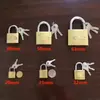 Cadeado Universal Imitação de Cobre, Fechadura de Porta, Fechadura de Dormitório, Fechadura de Armário, Fechadura de Armazém, Fechadura de Encaixe, Fechadura de Medidor Elétrico, Cabeça da Fechadura