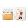 Bolsa de Embalaje para Pan Tostado Horneado 450g Ventana Pan de Molde Mochi Galleta Bolsa de Embalaje Bolsa de Comida Auto-Sellante Venta al por Mayor