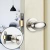Cerradura de puerta invisible, cerradura de un solo lado, manija de puerta oculta de pared de fondo, cerradura de huevo, cerradura de puerta de dormitorio interior, cerradura dividida