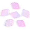 Novo Estilo Vidrado Translúcido Nuvem Auspiciosa Forma de Diamante Ruyi Contas com Furo para Montagem DIY Pulseira Grampo de Cabelo Pingente Joia Pingente Venda por Atacado