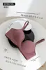 Sujetador Pequeño Realzador para Mujer, Push-Up, Sin Aros, Recogedor Lateral, Sexy Espalda Descubierta, Sin Costuras, Copa Engrosada