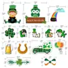 Calle. Pegatinas para Coche de Crucero del Día de San Patricio Pegatinas Magnéticas Pegatinas Decorativas de Dibujos Animados Pegatinas para Fiesta Pegatinas Festivas Refrigerador