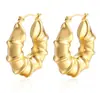Pendientes de Acero de Titanio Estilo Francés Ins Pendientes de Corazón Chapados en Oro de 18K de Acero Inoxidable Pendientes Versátiles para Mujer