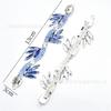 Rhinestones de Cristal de Ojo de Caballo de Colores en Forma de S al por Mayor con Decoraciones para Zapatos DIY, Accesorios para el Cabello, Hebillas de Flor de Diamante de Cristal, Cuellos de Ropa, Cinturones