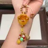 Cera de Abeja de Segunda Generación Varios Estilos Oso Bolsa de Queso Colgante Llavero DIY Exquisito Adorno de Joyería